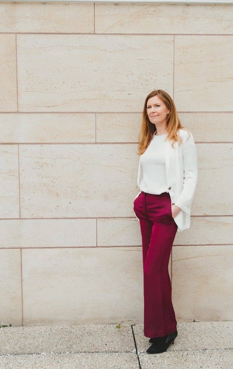 Haike writing in her journal